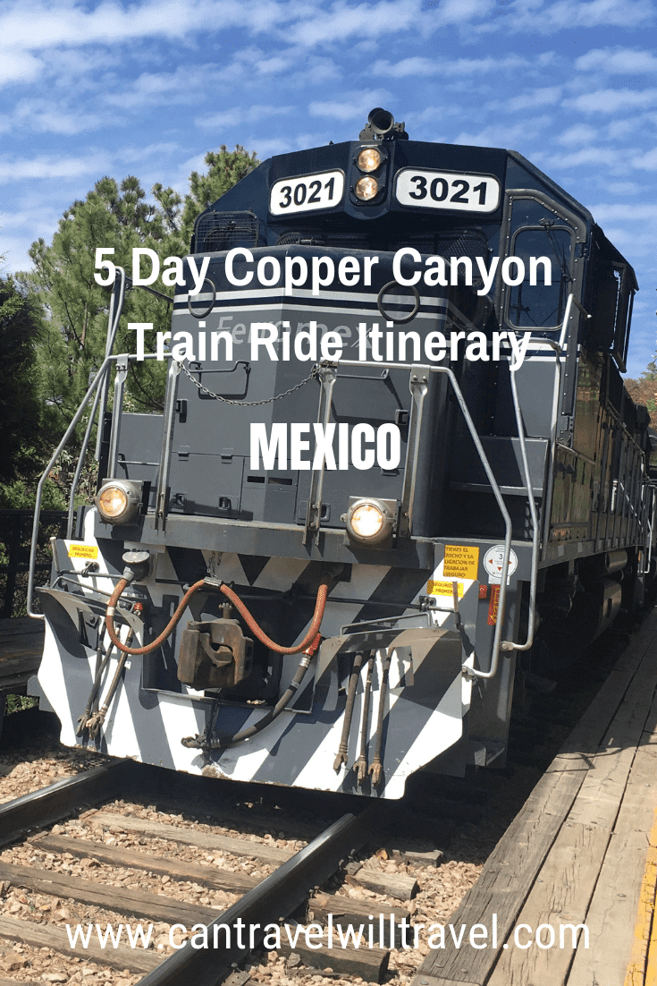 5-Day Copper Canyon Train Ride Itinerary, Mexico, Pin2