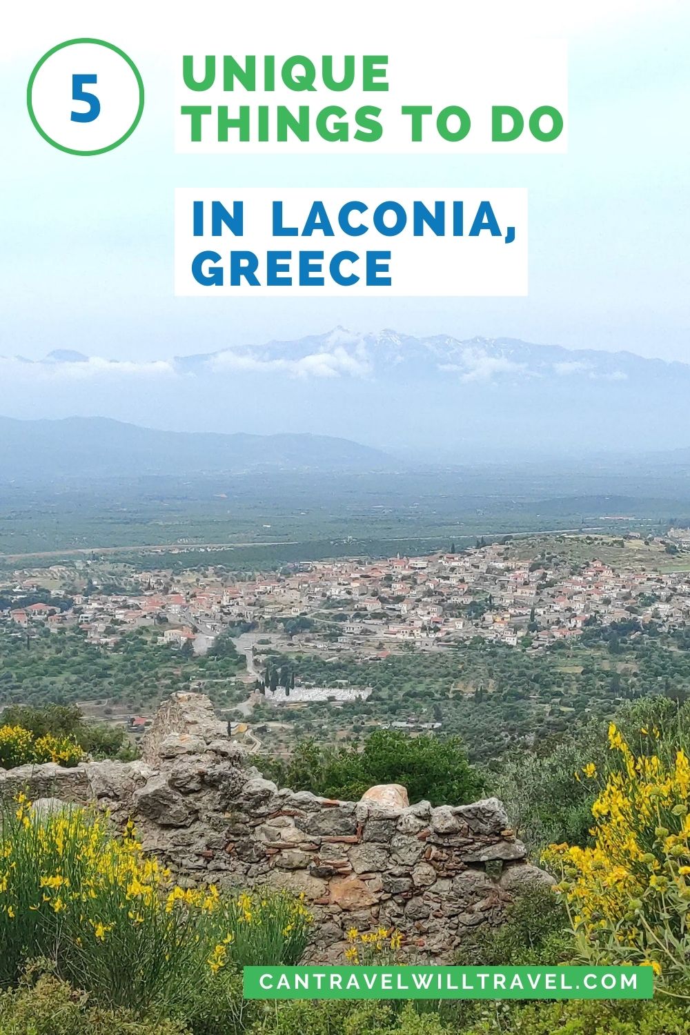 5 Unique Things to Do in Laconia, Greece Pin