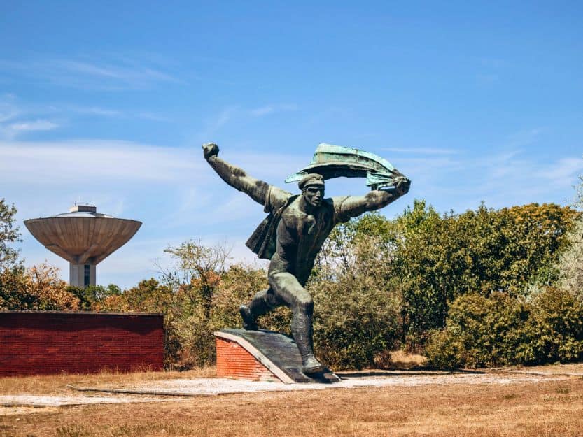 Budapest Memento Park Budapest Memento Park. Rebublic of Councils monument