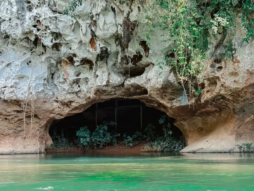 Cave tubing in the Belize Jungle