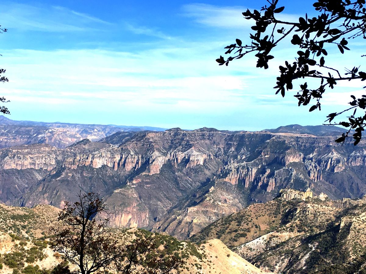 Copper Canyon Mexico Train Ride Itinerary - view of the Copper Canyon from Divisadero