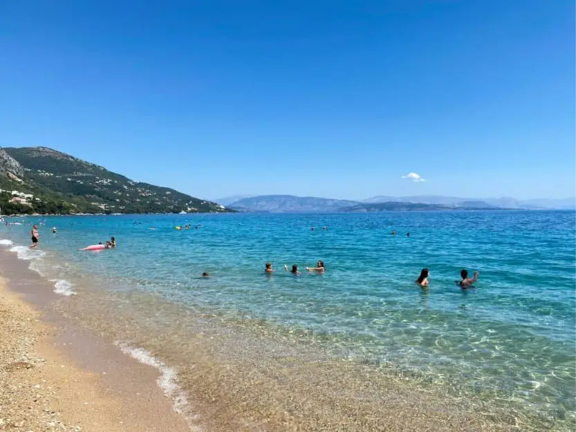 Corfu, an Ionian Island in Greece
