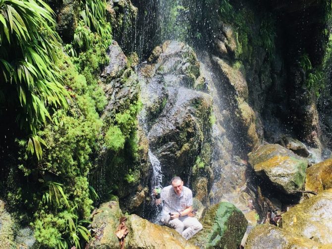 El Bejuco Waterfall in Pico Bonito National Park