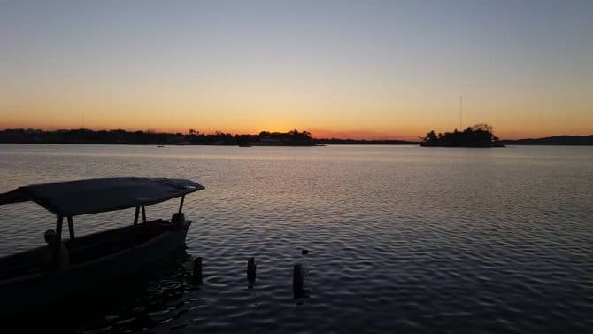 Flores at Guatemala