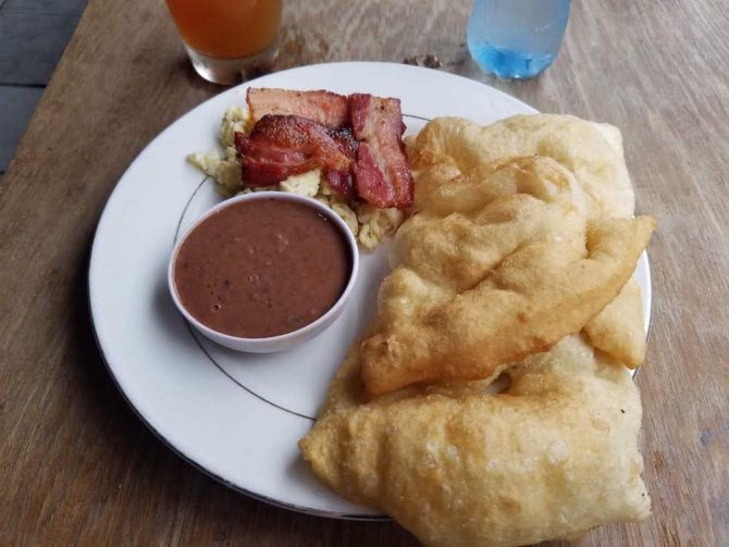 Fry Jacks on Caye Caulker