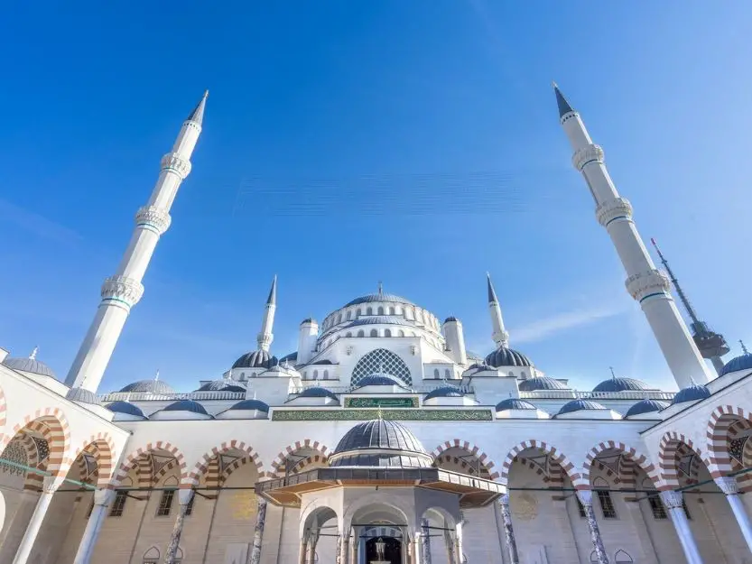 Grand Mosque Camlica in Istanbul