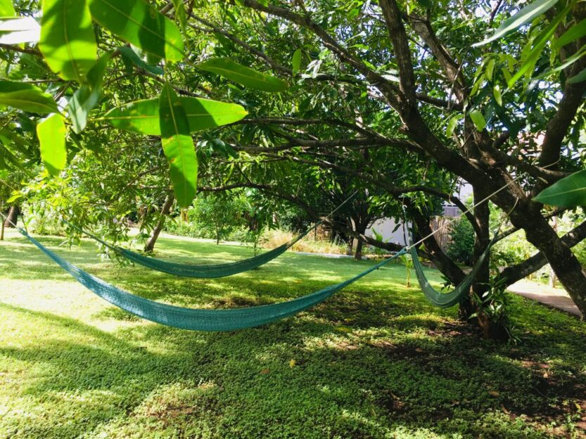 Hammock Area at Drift Away Eco Lodge