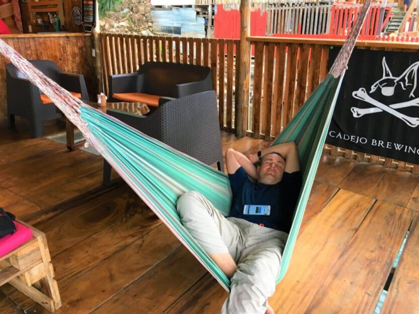 Hammocktime on Lago de Coatepeque