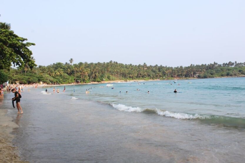 Hiriketiya Beach in Tangalle