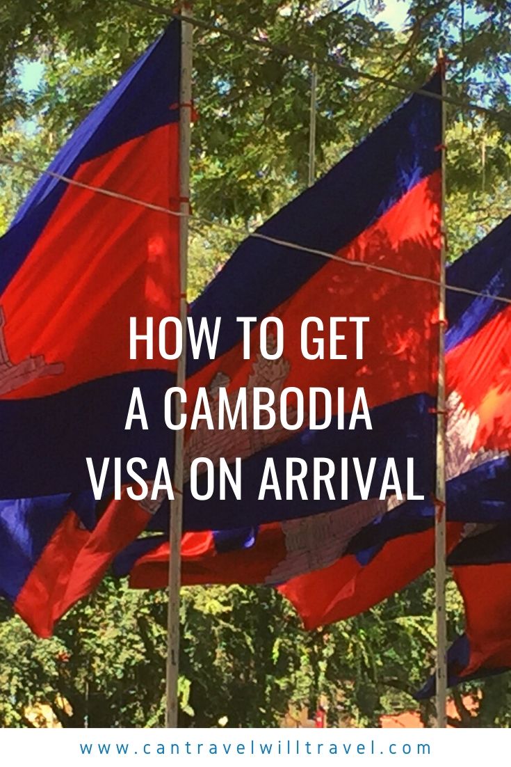 How to Get a Cambodia Visa on Arrival Pin1