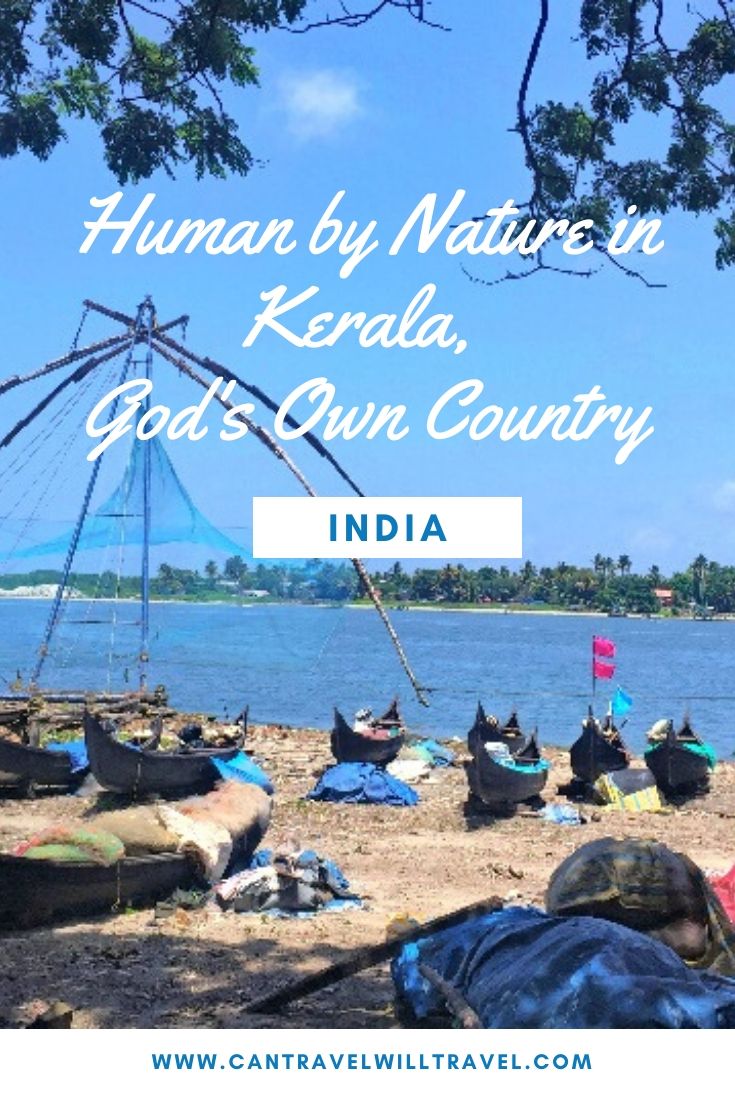 Human by Nature in Kerala, God's Own Country, India Pin 3