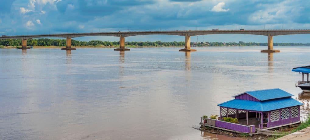 Kampong Cham in Cambodia