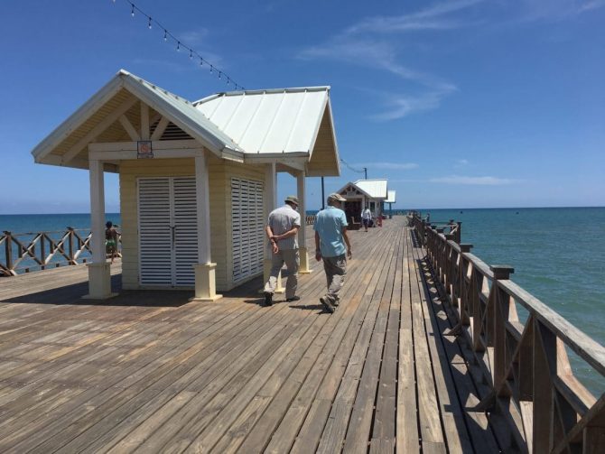 La Ceiba Pier in Honduras