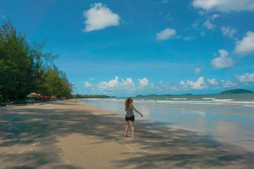 Otres 2 Beach in Cambodia