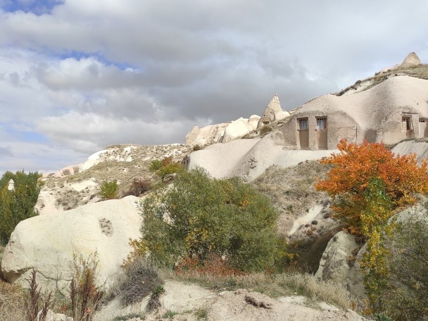 Pigeon Valley with pigeon holes carved in the valley walls