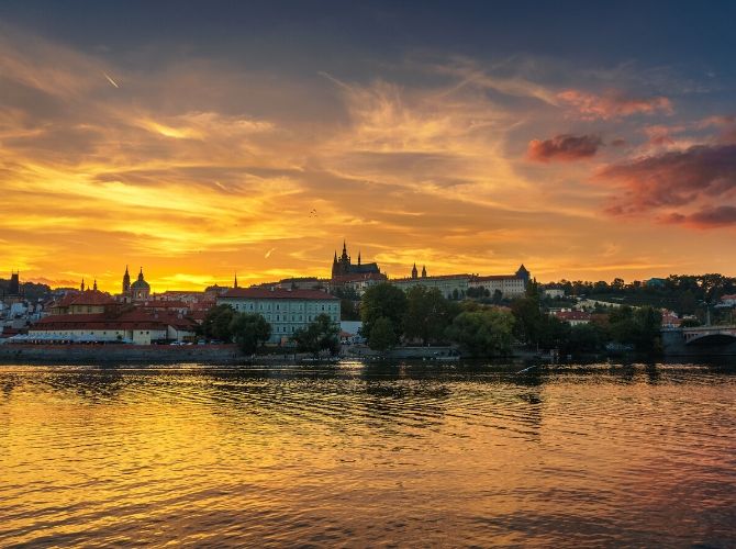 Prague Sunset