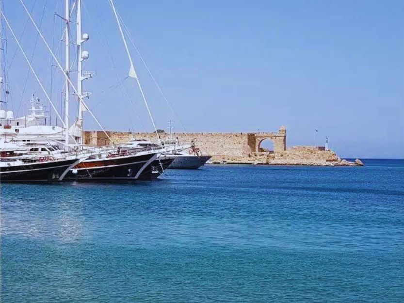 Rhodes, a Dodecanese Island in Greece