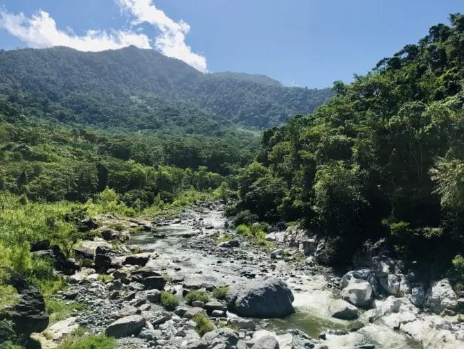 Rio Cangrejal in Pico Bonito National Park