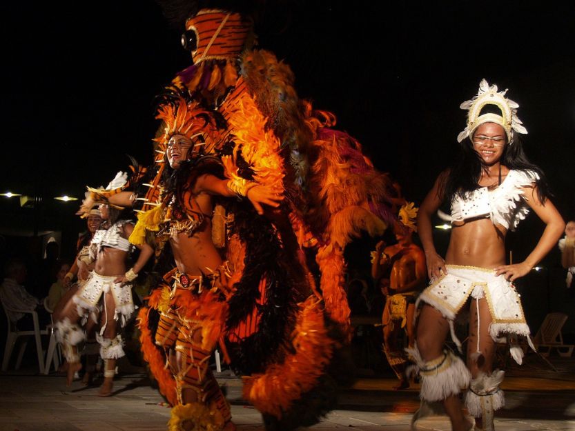 Samba dancers in Brazil