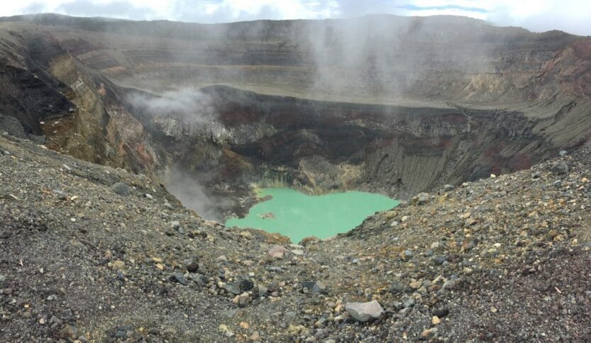 Santa Ana Volcano Lake