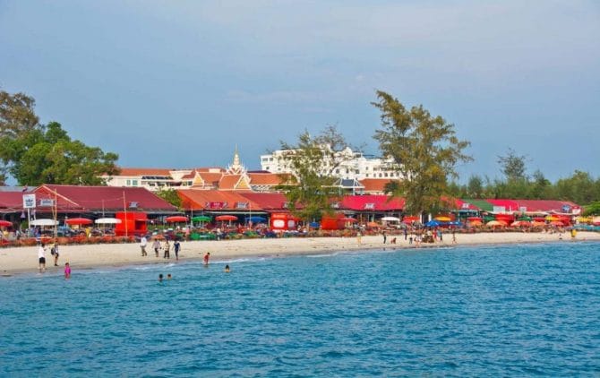 Serendipity Beach in Sihanoukville Serendipity Beach in Sihanoukville