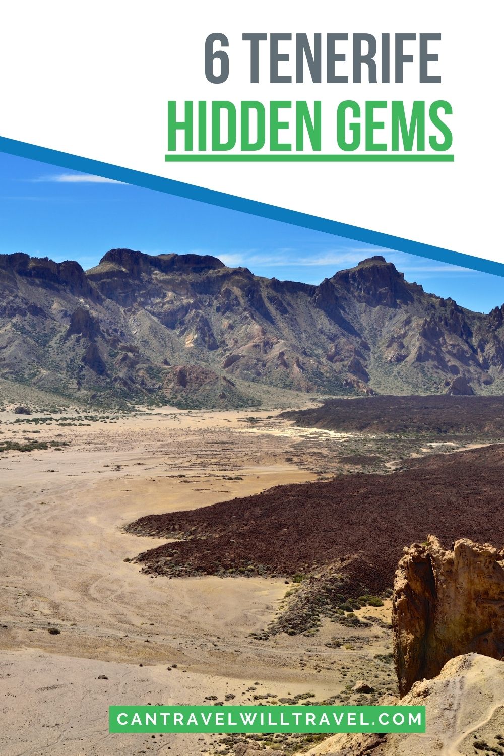 Tenerife Hidden Gems Pin