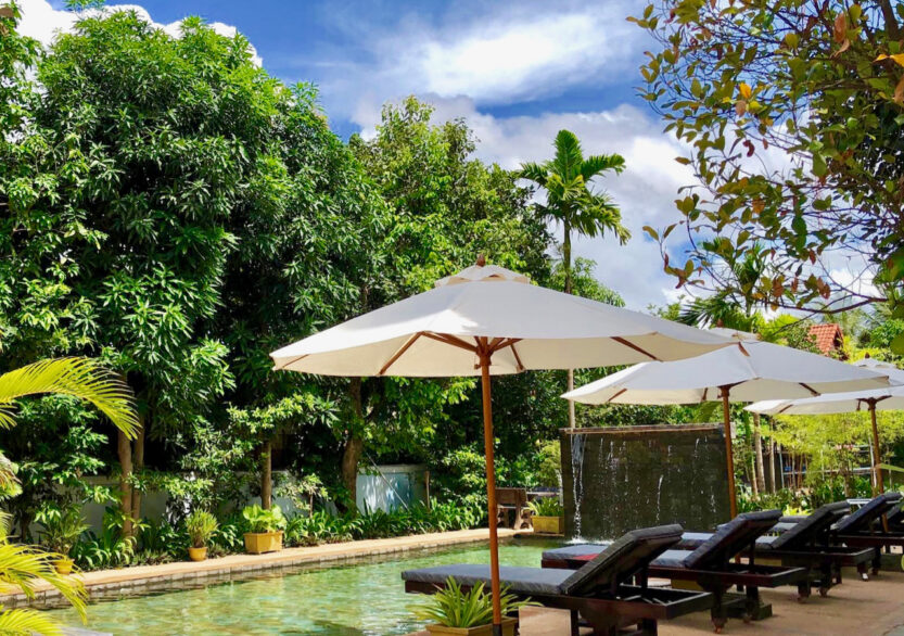 Golden Gecko Villa Swimming Pool in Siem Reap