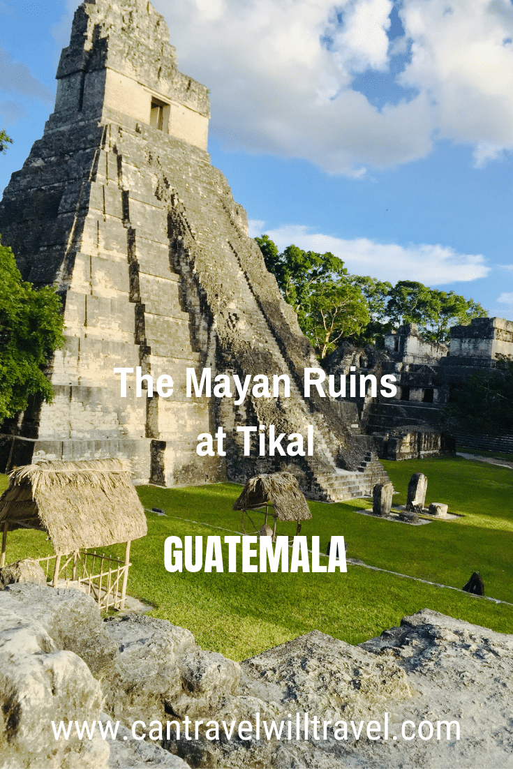 The Mayan Ruins of Tikal, Guatemala Pin1