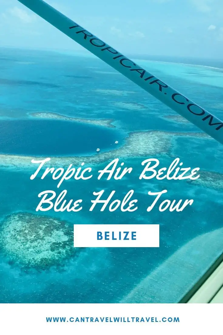 Tropic Air Belize Blue Hole Tour Belize Pin1