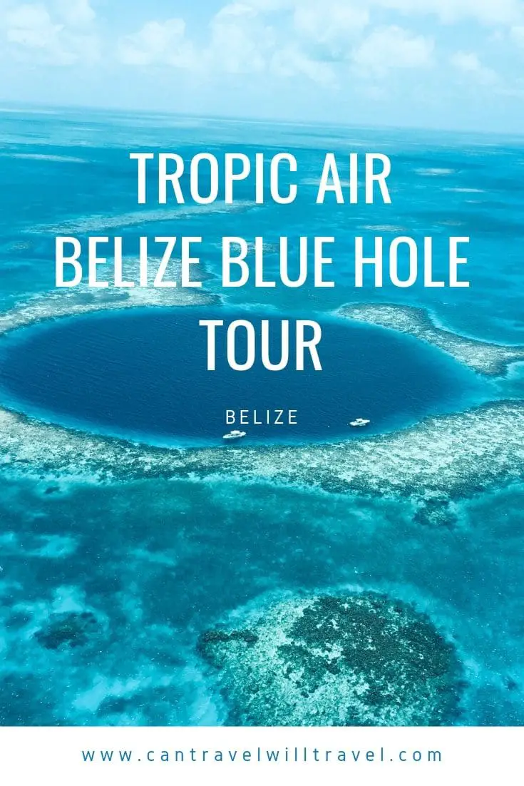 Tropic Air Belize Blue Hole Tour Belize Pin2