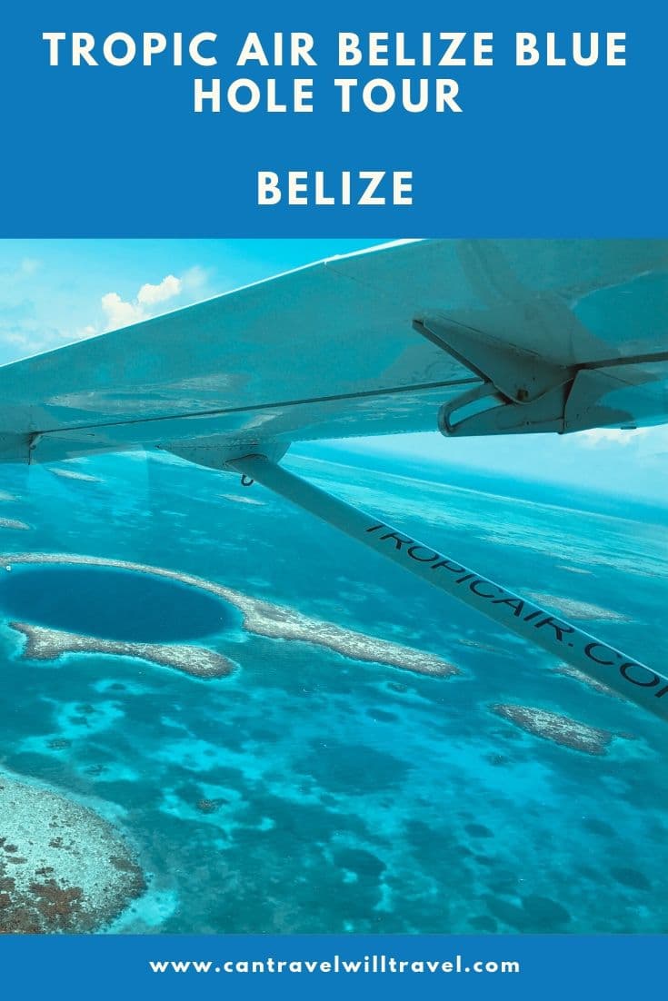 Tropic Air Belize Blue Hole Tour Belize Pin3