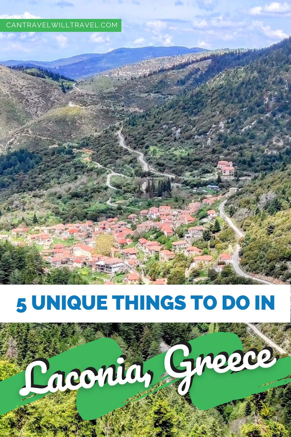 5 Unique Things to Do in Laconia, Greece Pin