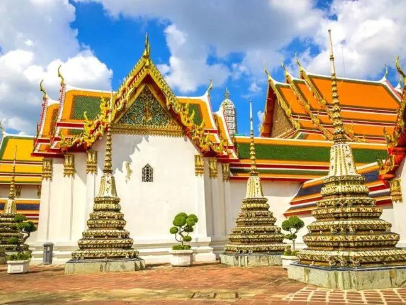 Wat Pho Temple in Bangkok, Thailand