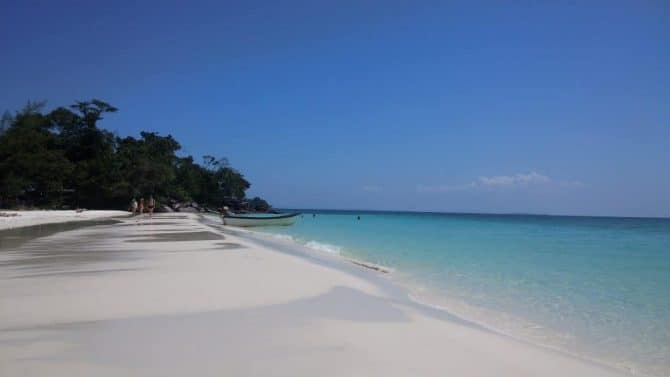 White Beach on Koh Rong Island White Beach on Koh Rong Island